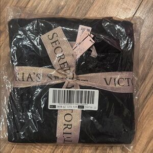 Victoria's Secret Black Sleepwear Set